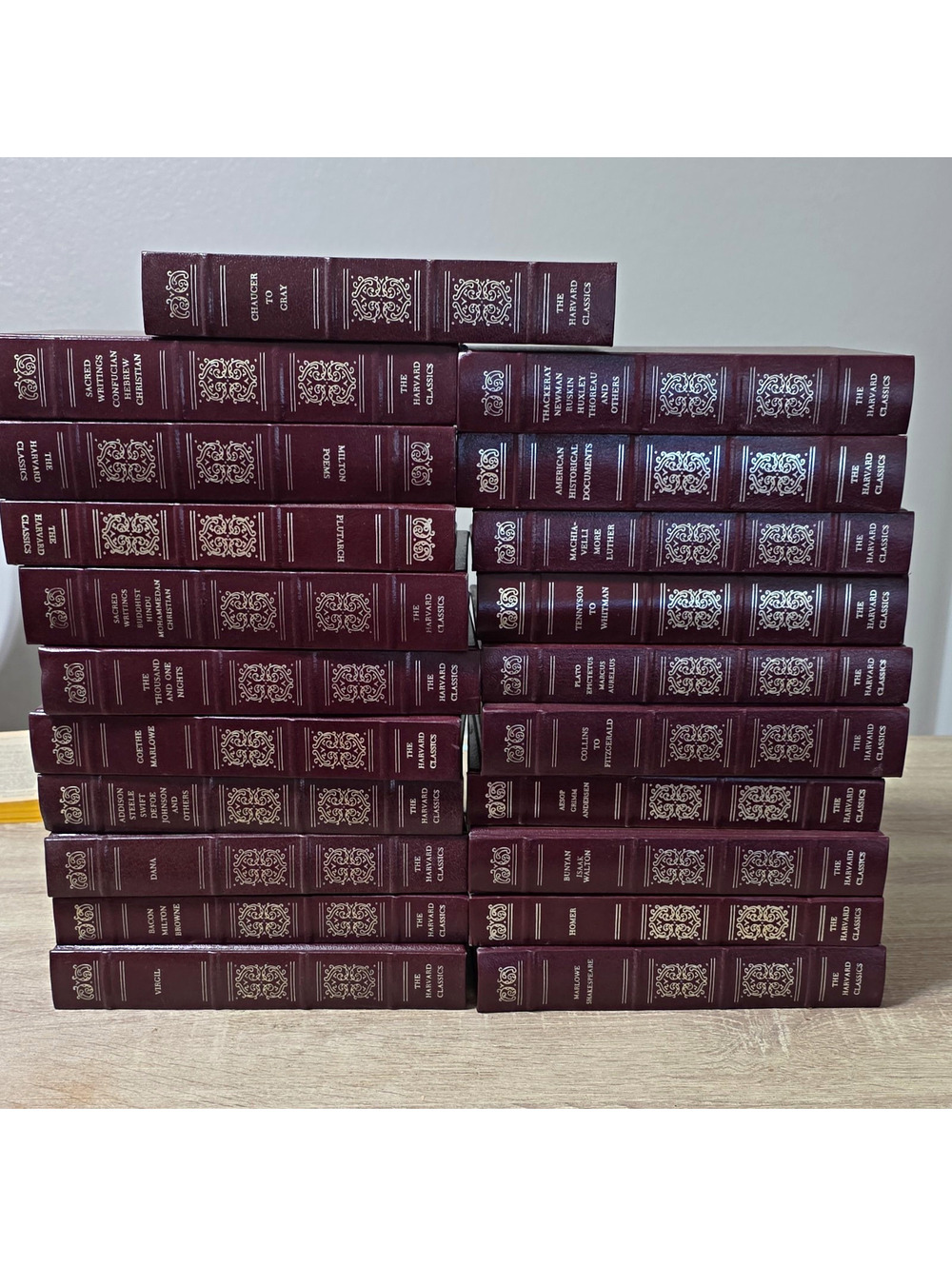 The Harvard Classics Hardcover Collection English Literature Classics Set